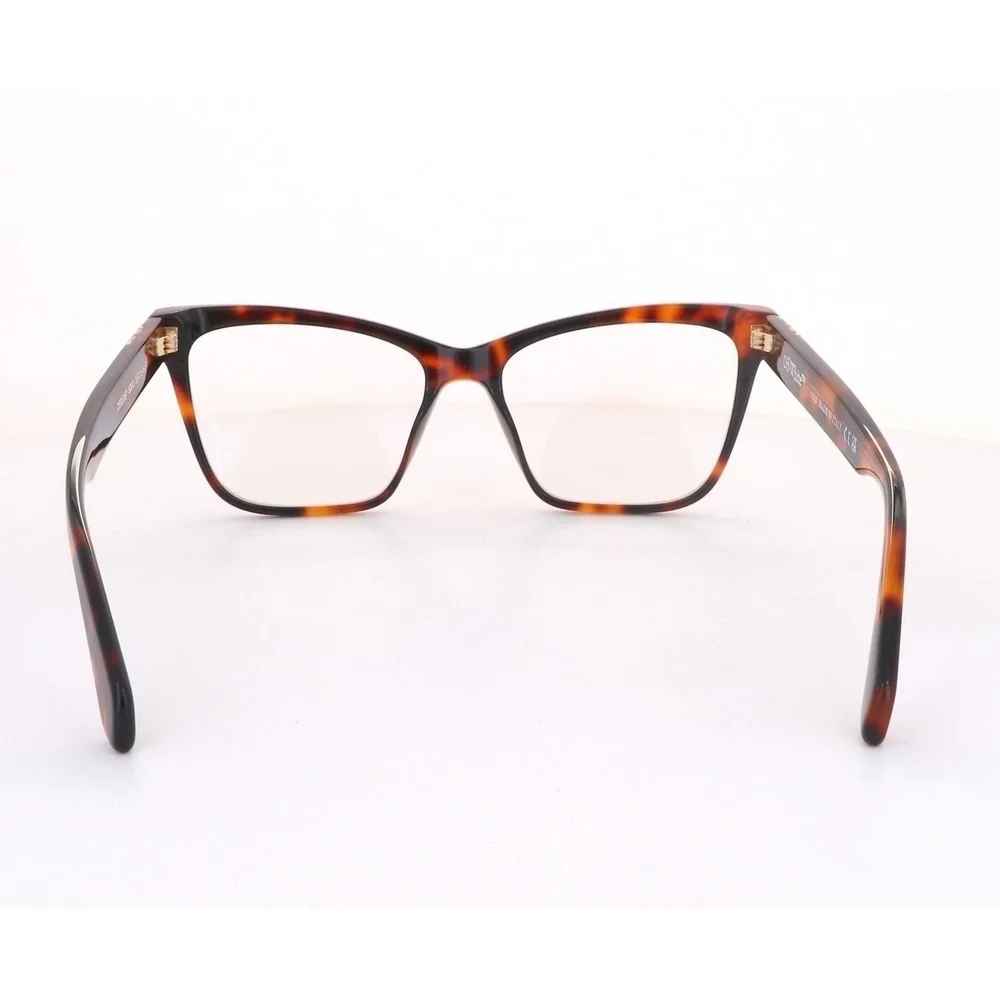 NWT Off-White Style 67 Havana Square 55mm Eyeglasses